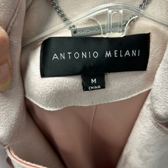 Pink Faux Suede Jacket - Picture 3 of 3